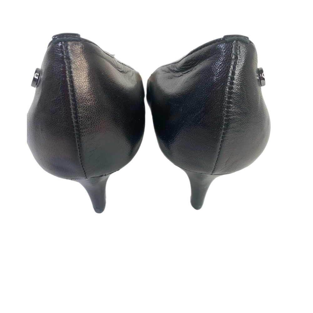 Calvin Klein Black Kitten Heel Pumps Women’s Size 10 Pointed Toe - Picture 6 of 9